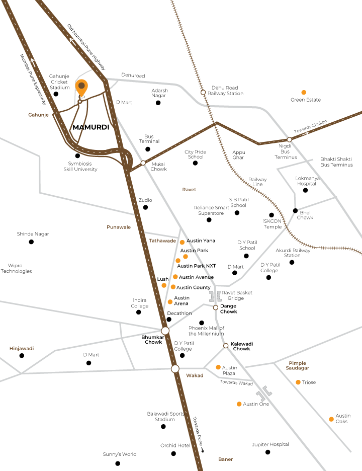 Austin Ira Mamurdi Location Map